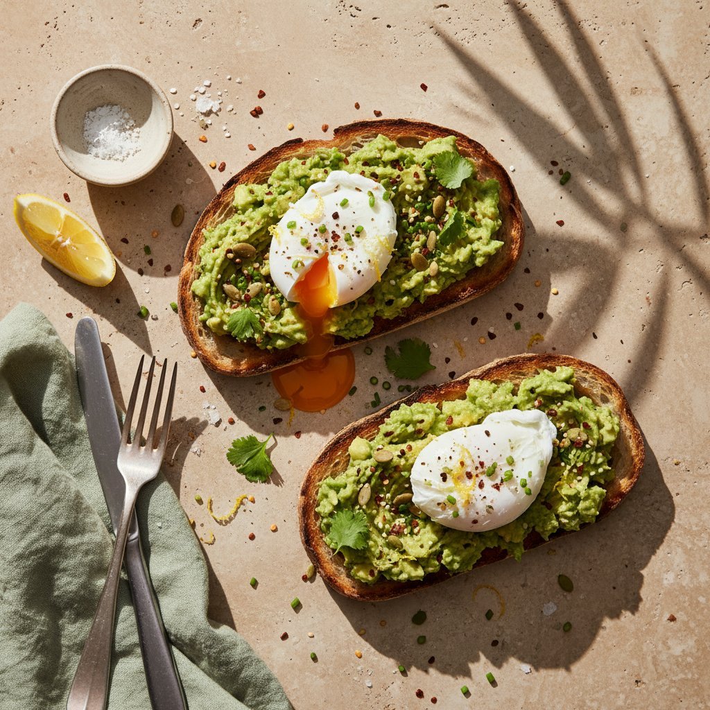 Avocado Toast Oeuf Poché