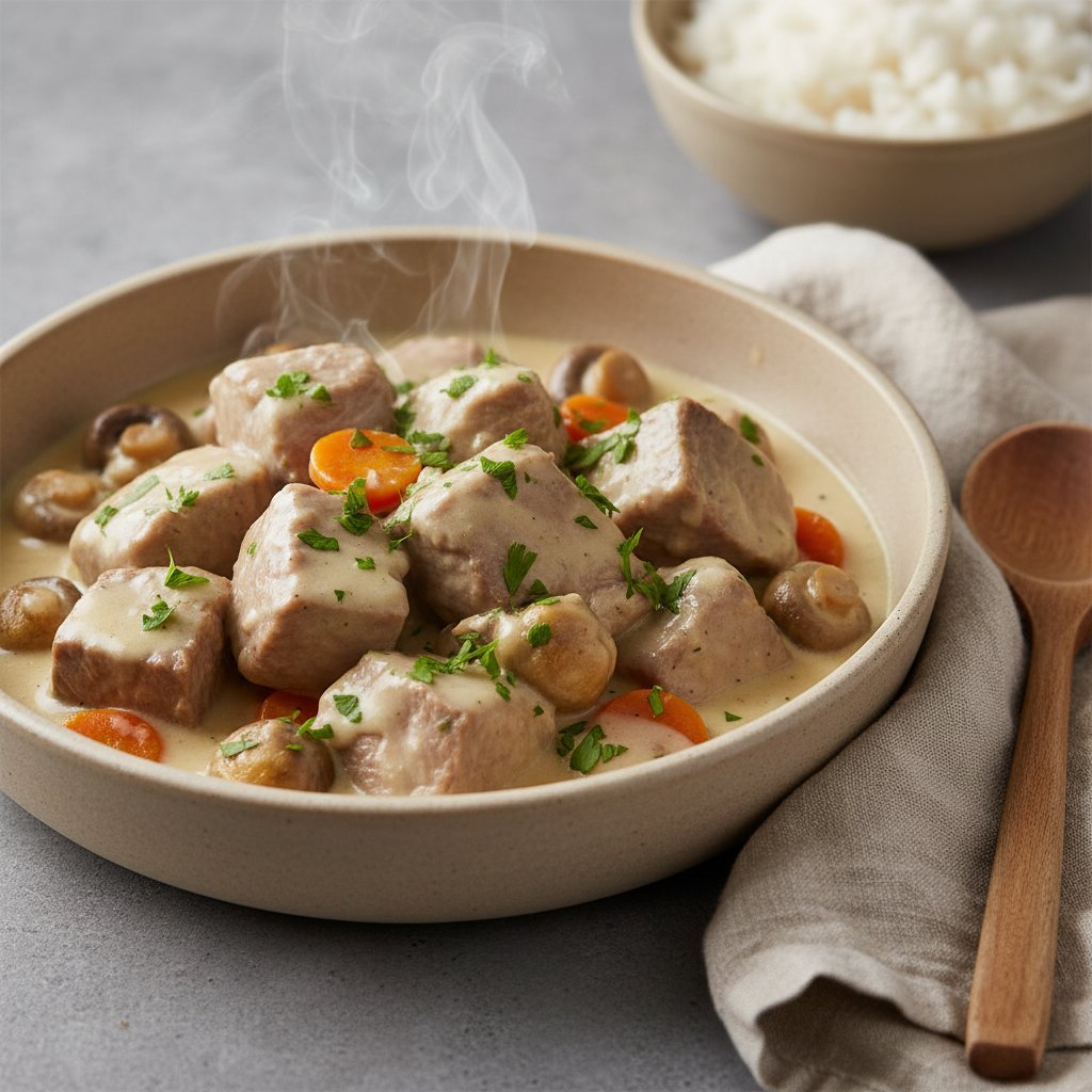 Blanquette De Veau À L’Ancienne