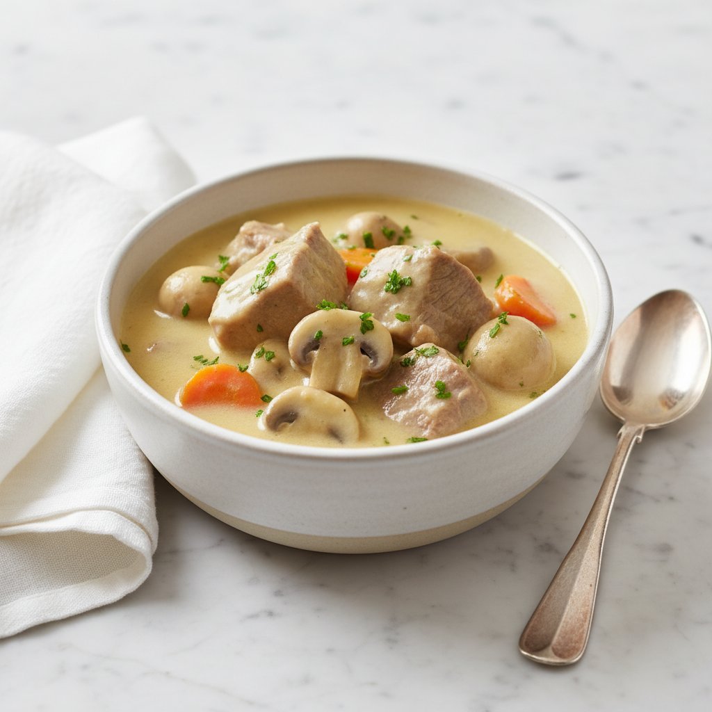 Blanquette De Veau À L’Ancienne