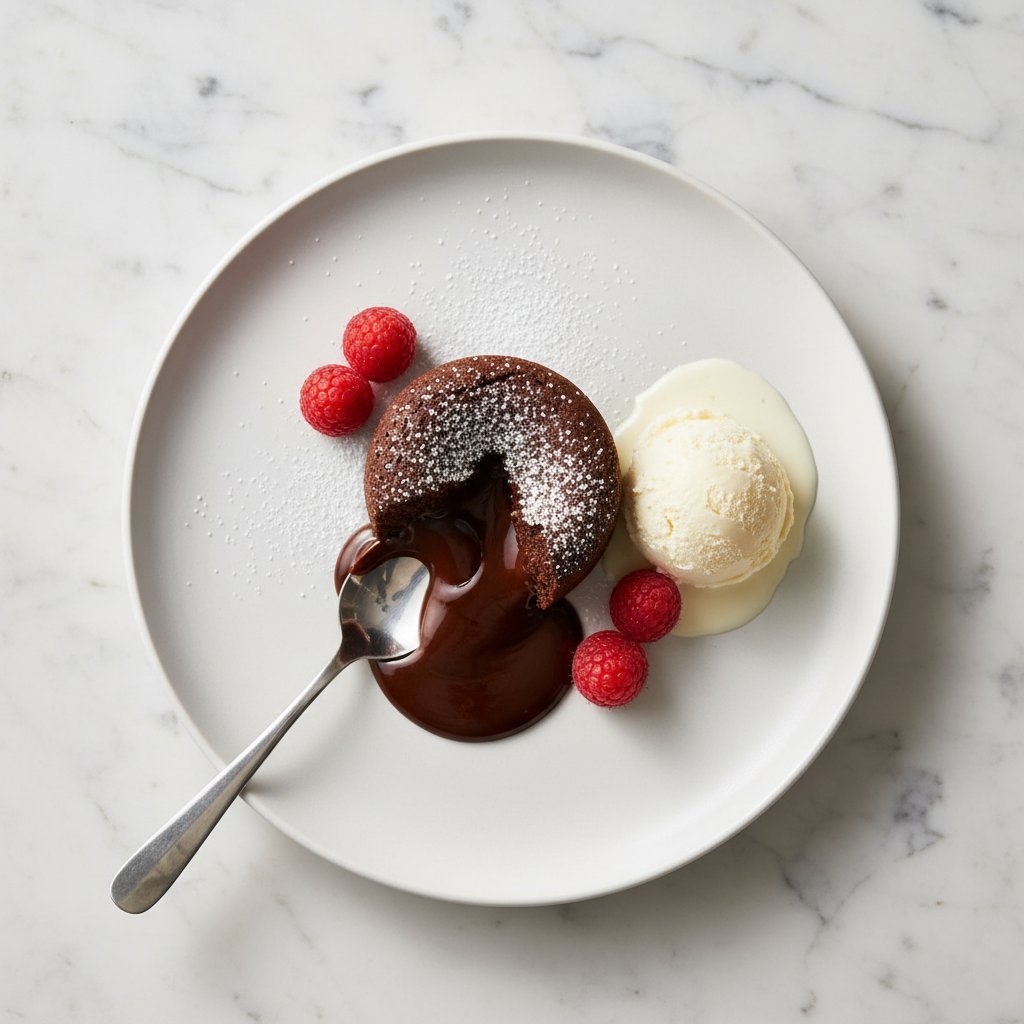 Fondant Au Chocolat Cœur Coulant