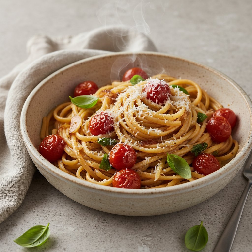 One Pot Pasta Tomate Basilic
