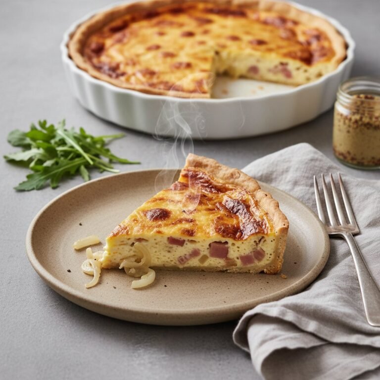 Quiche Lorraine Sans Pâte