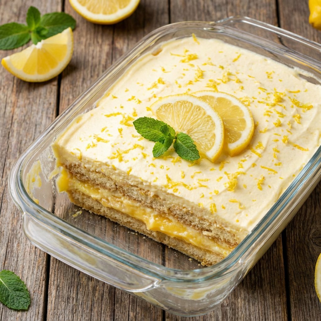 Tiramisu Au Citron Et Lemon Curd