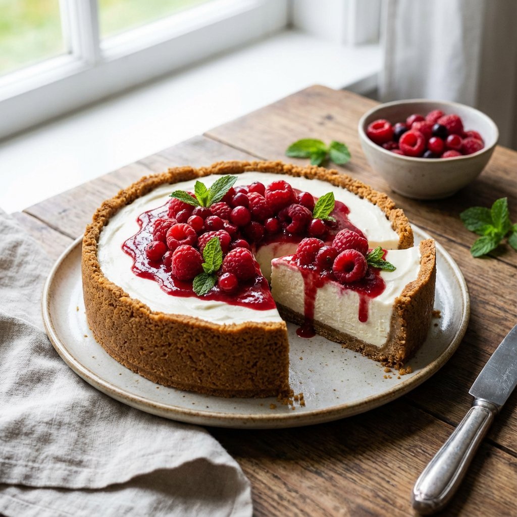 Cheesecake Sans Cuisson
