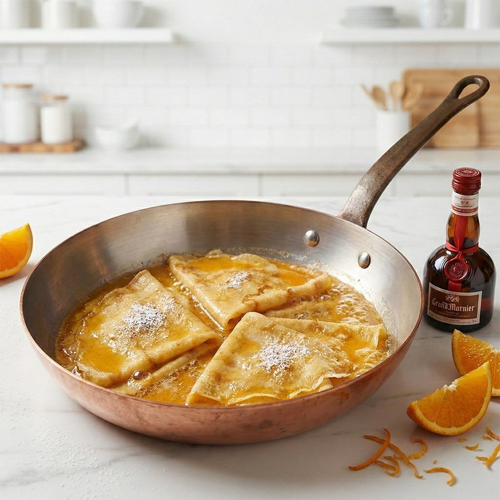 Crêpes Suzette Traditionnelles