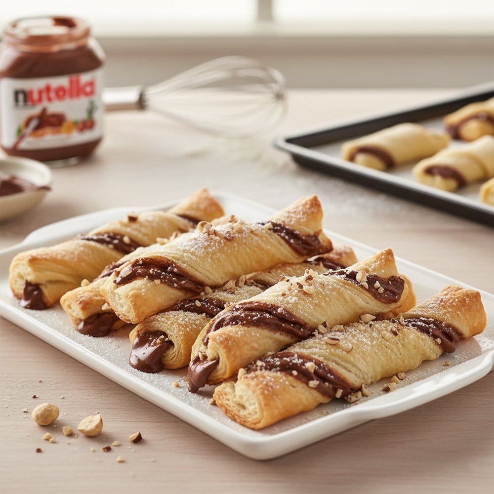 Torsades Feuilletées Au Nutella