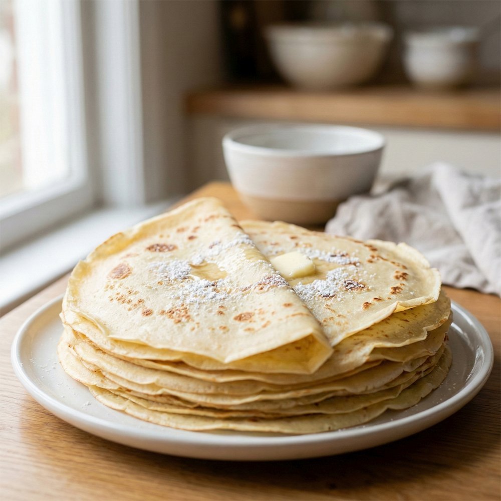 Crêpes Rapides Au Blender