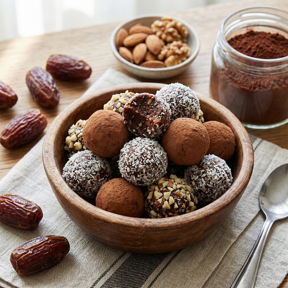 Energy Balls Dattes Et Cacao