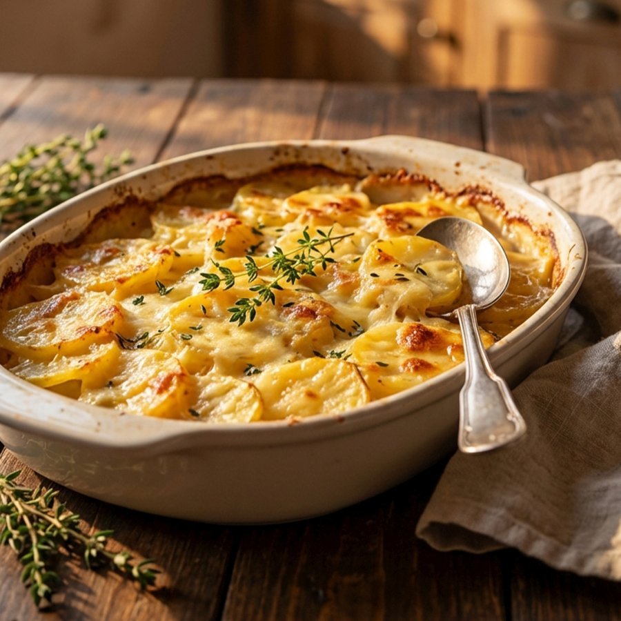 Gratin De Pommes De Terre Sans Béchamel