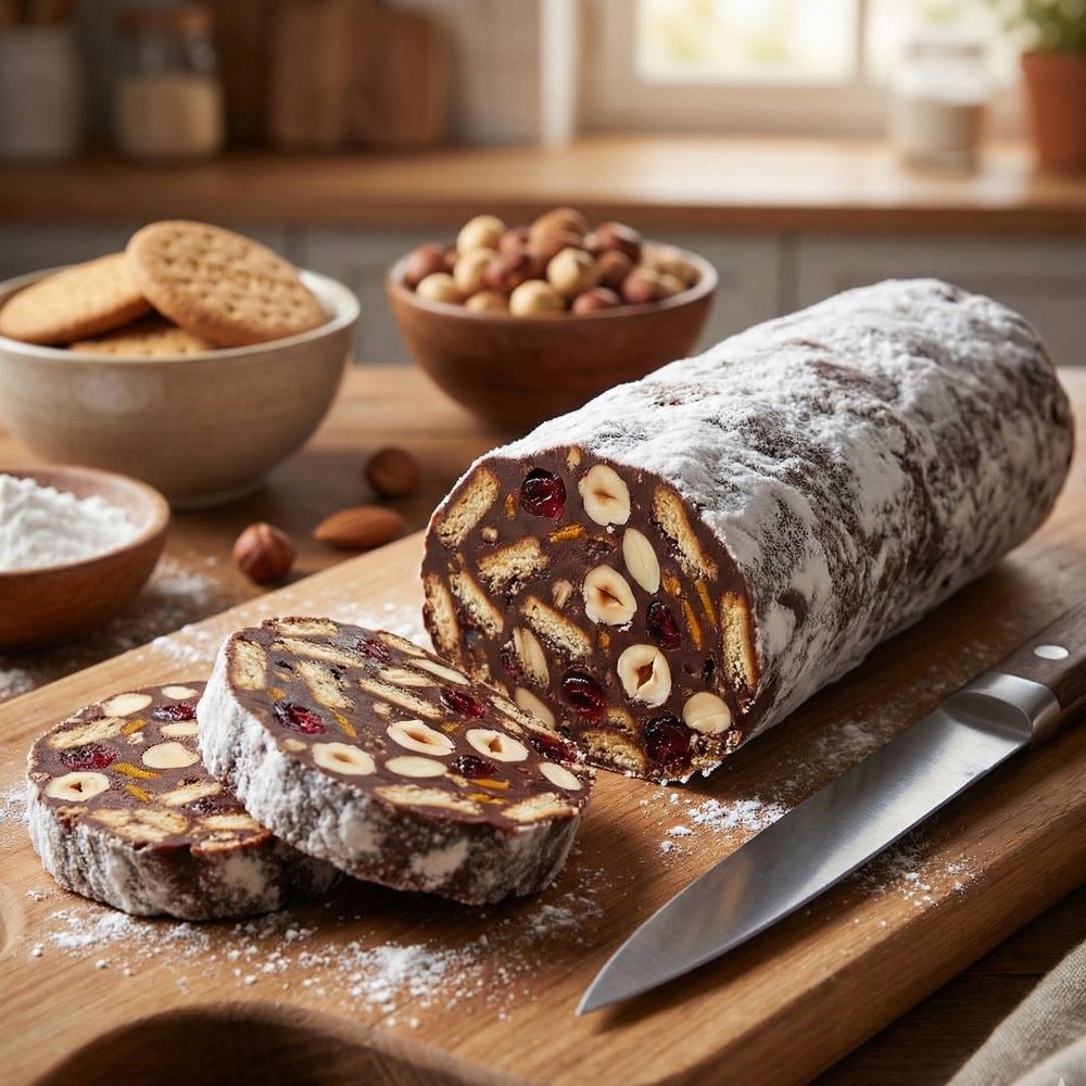 Saucisson Au Chocolat Sans Cuisson