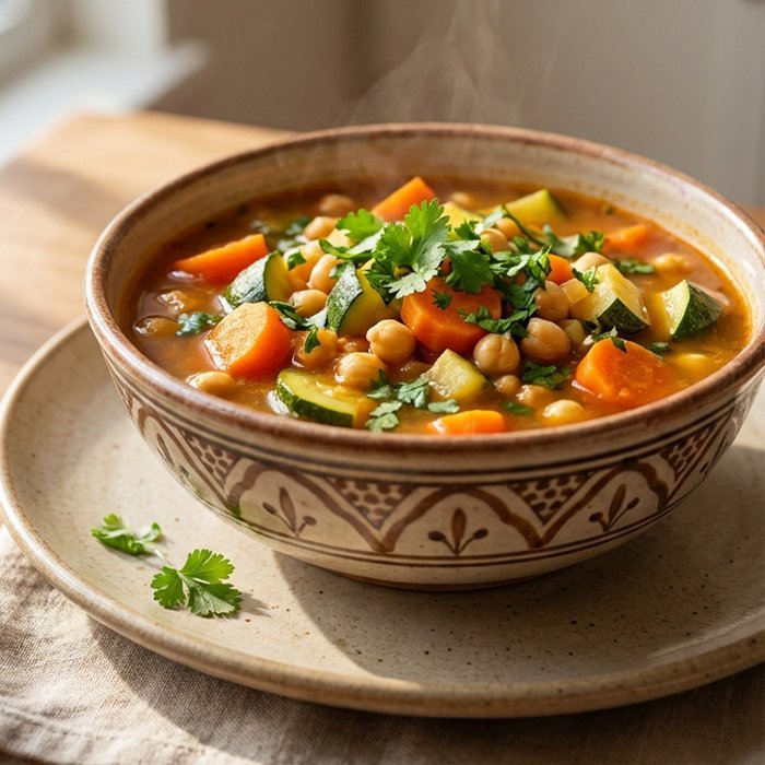 Soupe De Légumes À La Marocaine